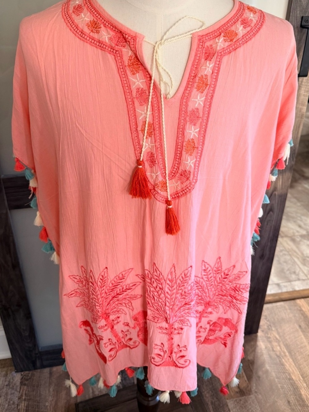 Cordelia Mermaid Kaftan Cover Up bySpartina 449 Size 0/S